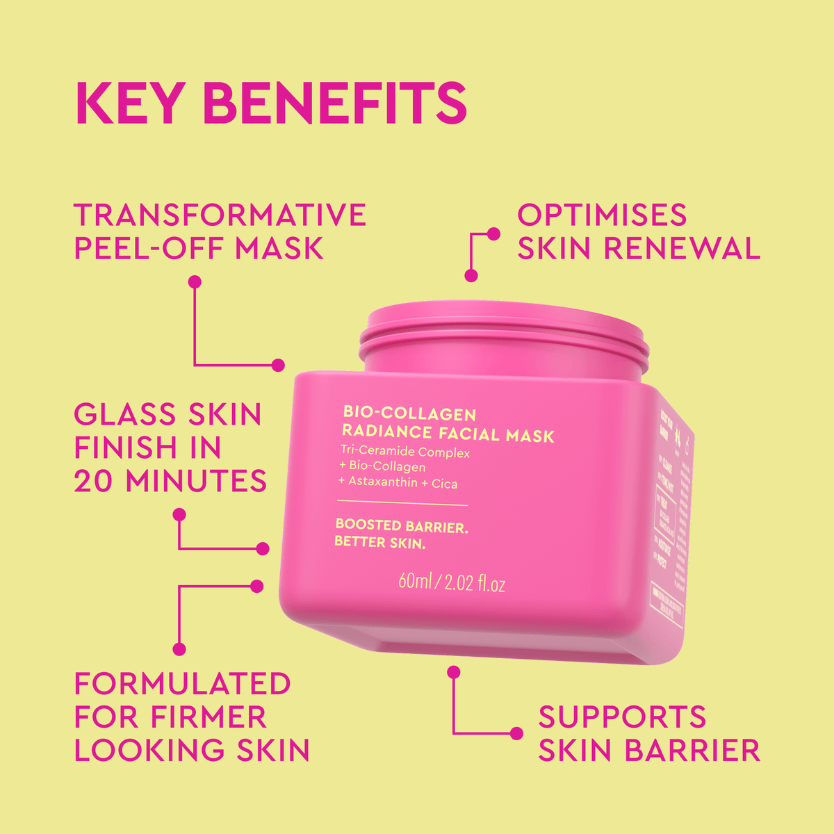 Bio-Collagen Radiance Facial Mask