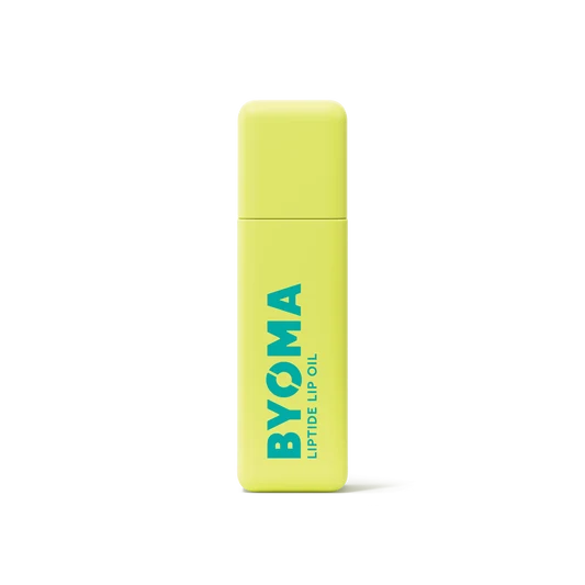 Un flacon de BYOMA Liptide Lip Oil.