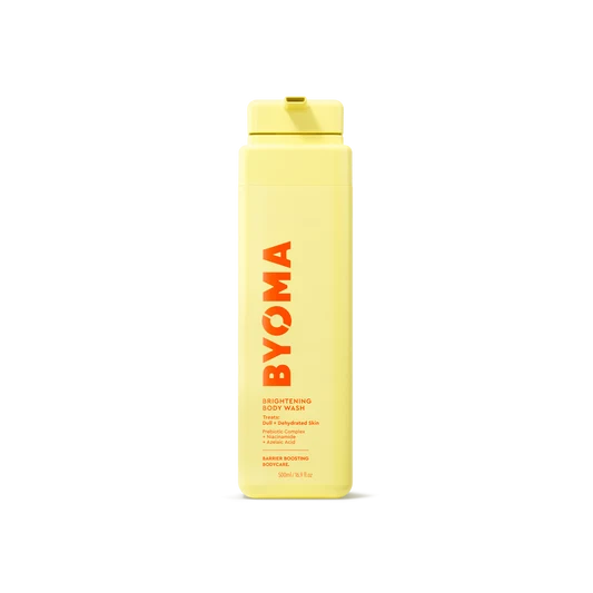 BYOMA GEL DOUCHE ILLUMINATEUR sur fond blanc.